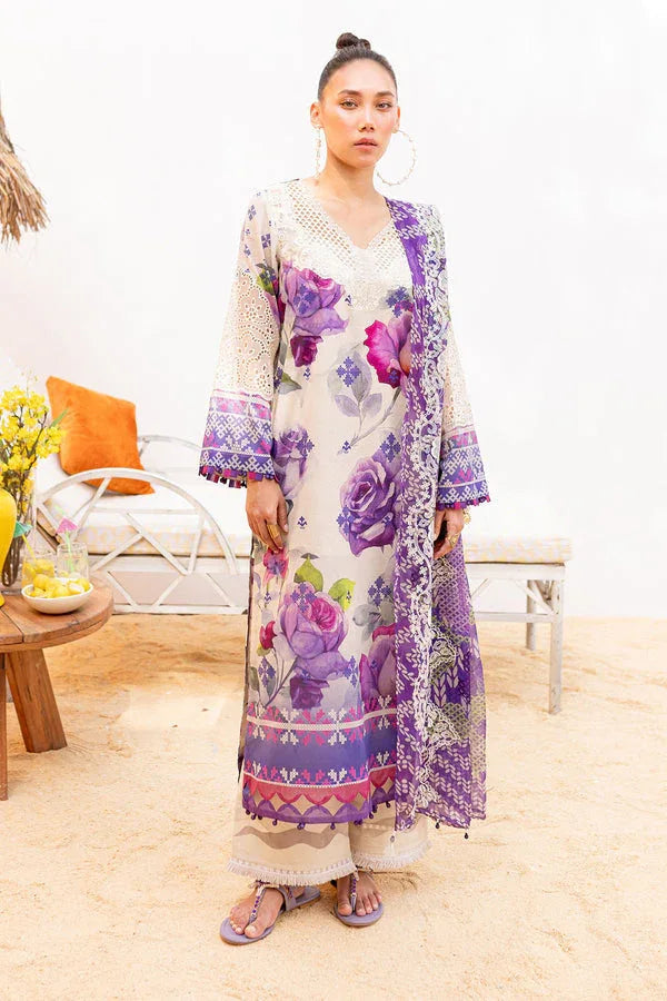 Nureh | Gardenia Lawn 24 | NS-138 A - Aqsa Fabrics