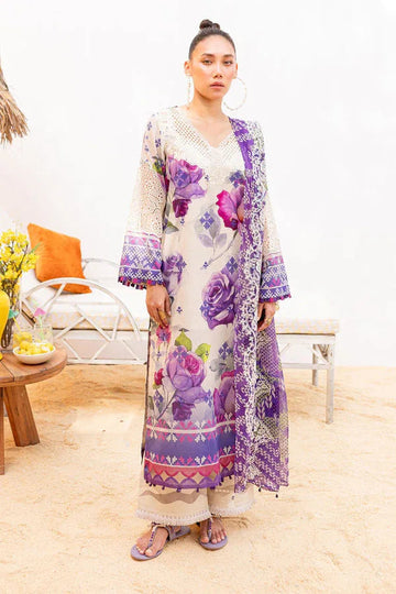 Nureh | Gardenia Lawn 24 | NS-138 A - Aqsa Fabrics