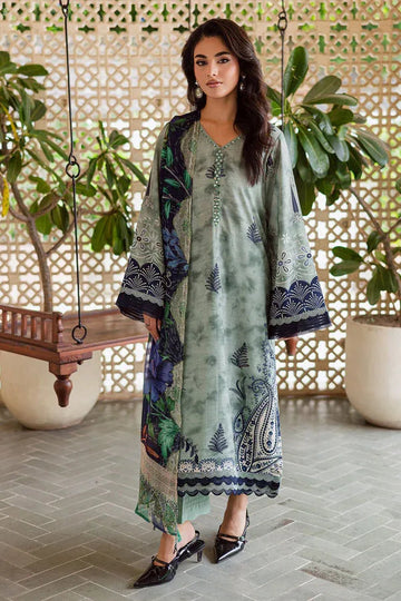 Nureh | Signature Printed Linen | SP-164 - Aqsa Fabrics