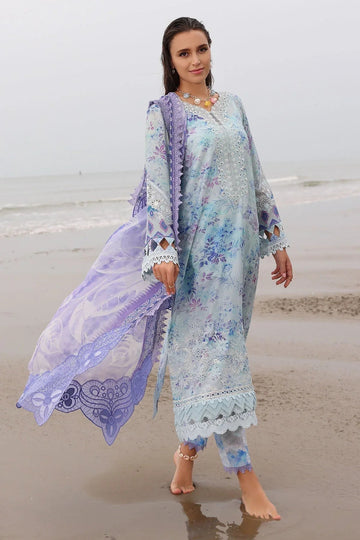 Nureh | Gardenia Embroidered Lawn 25 | NSG-176 - Aqsa Fabrics