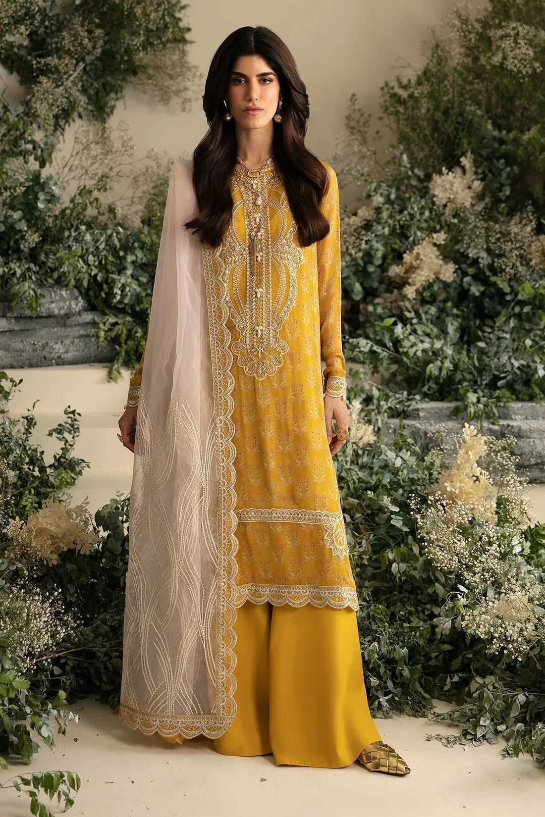 Nureh | Amaya Formals | AM-05 - Aqsa Fabrics