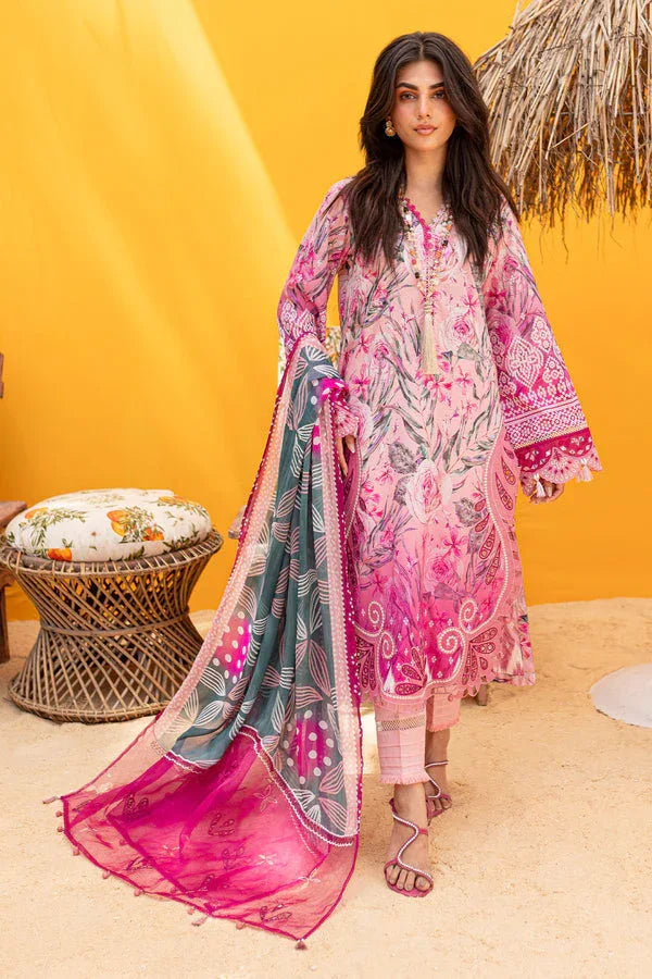 Nureh | Gardenia Lawn 24 | NS-135 A - Aqsa Fabrics