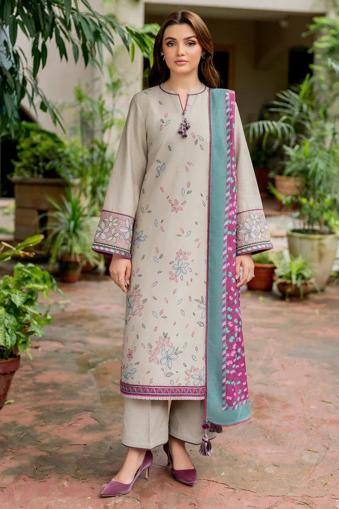 Jazmin | Winter Edition 24 | KHADDAR UW-0052 - Aqsa Fabrics