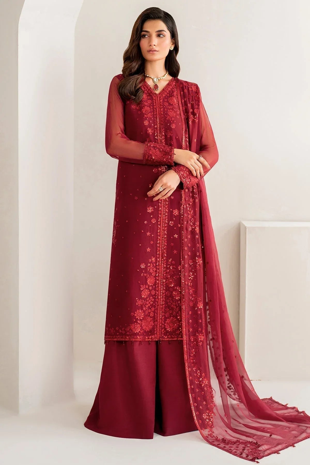 Farasha | Lumiere Formals | CAMEO - Aqsa Fabrics