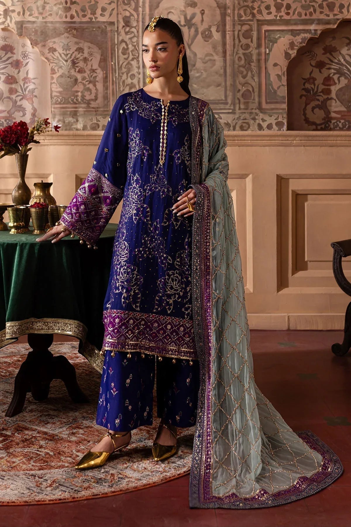 Nureh | Nur Mahal Formals |  NE-137 - Aqsa Fabrics