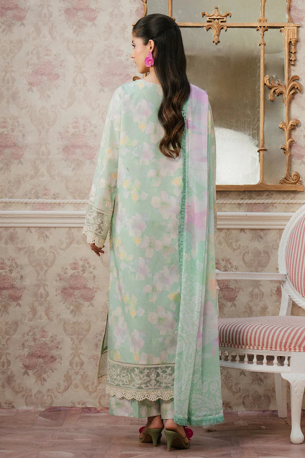 Ayzel | Armelia Printed Lawn 25 | Liora - Aqsa Fabrics