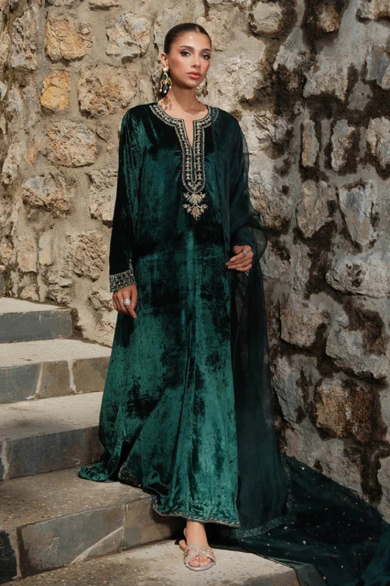 Hue Pret | Farasha Luxury Winter | Yasma - Aqsa Fabrics