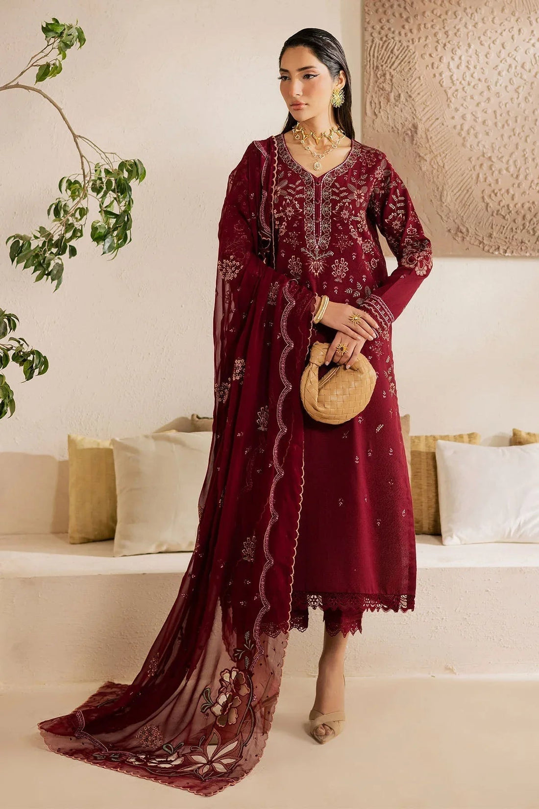 Nureh | Karandi Collection | NE-219 - Aqsa Fabrics