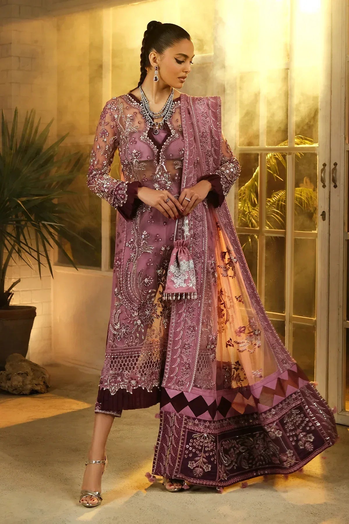 Mina Kashif | Kahani Luxury Formals 23 | Barin - Aqsa Fabrics