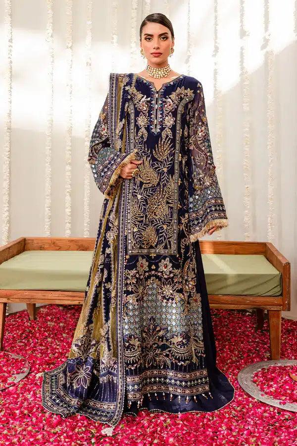 Nureh | Wedding Formals 23 | SELEIN - Aqsa Fabrics
