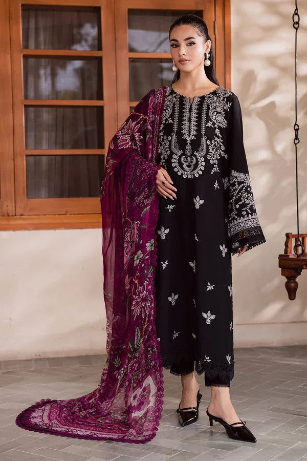 Nureh | Signature Printed Linen | SP-170 - Aqsa Fabrics