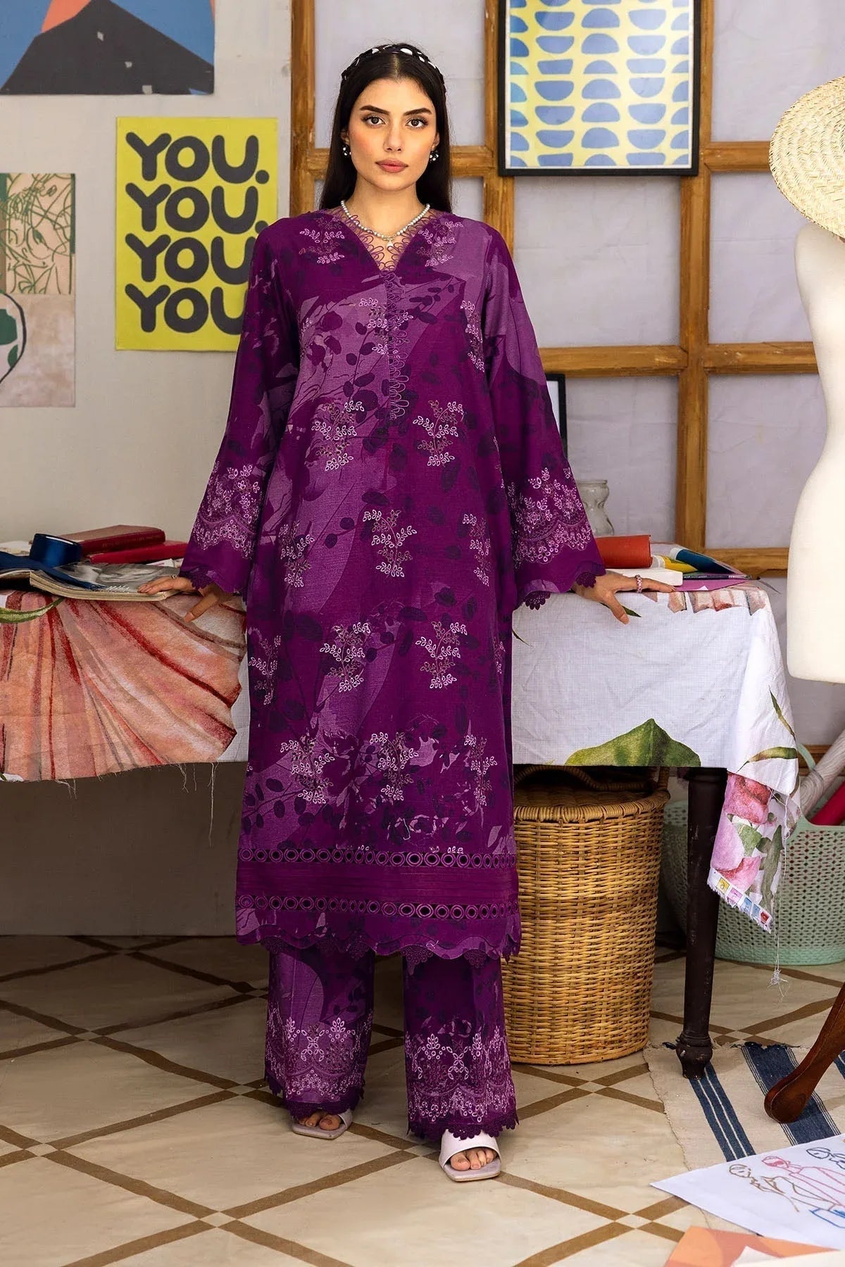 Nureh | Ballerina Winter 25 | NU2-128 - Aqsa Fabrics