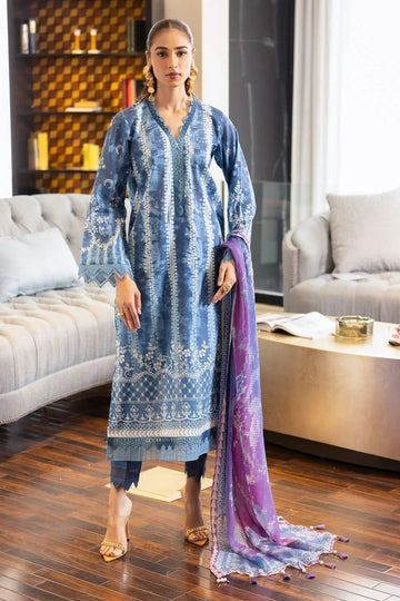 Nureh | Printed lawn 25 | SP-119 - Aqsa Fabrics