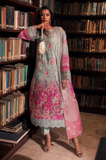 Nureh | Glam Girl Lawn | GL-16 - Aqsa Fabrics