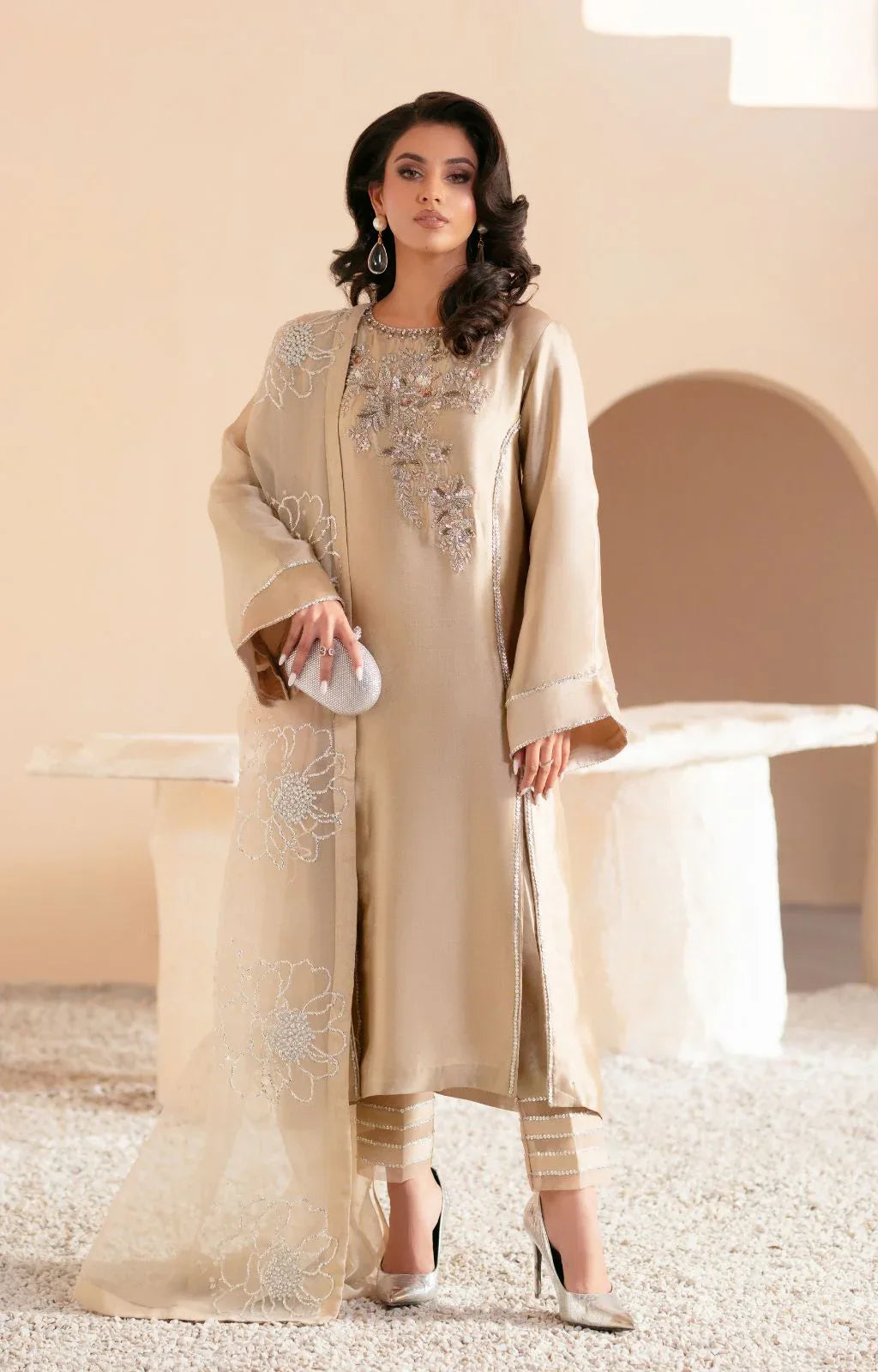Ajr Couture | Symphony Luxe Festive 25 | Cosmic Dust - Aqsa Fabrics