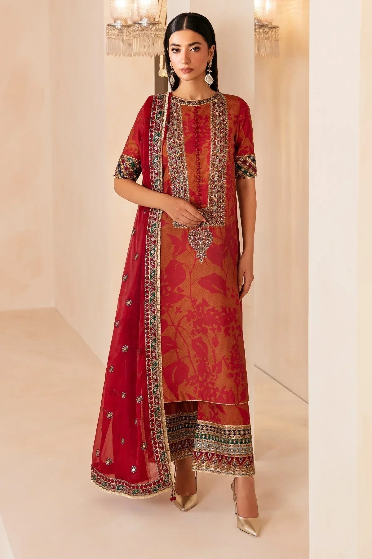 Jazmin | Formals Collection | UR-7044 - Aqsa Fabrics