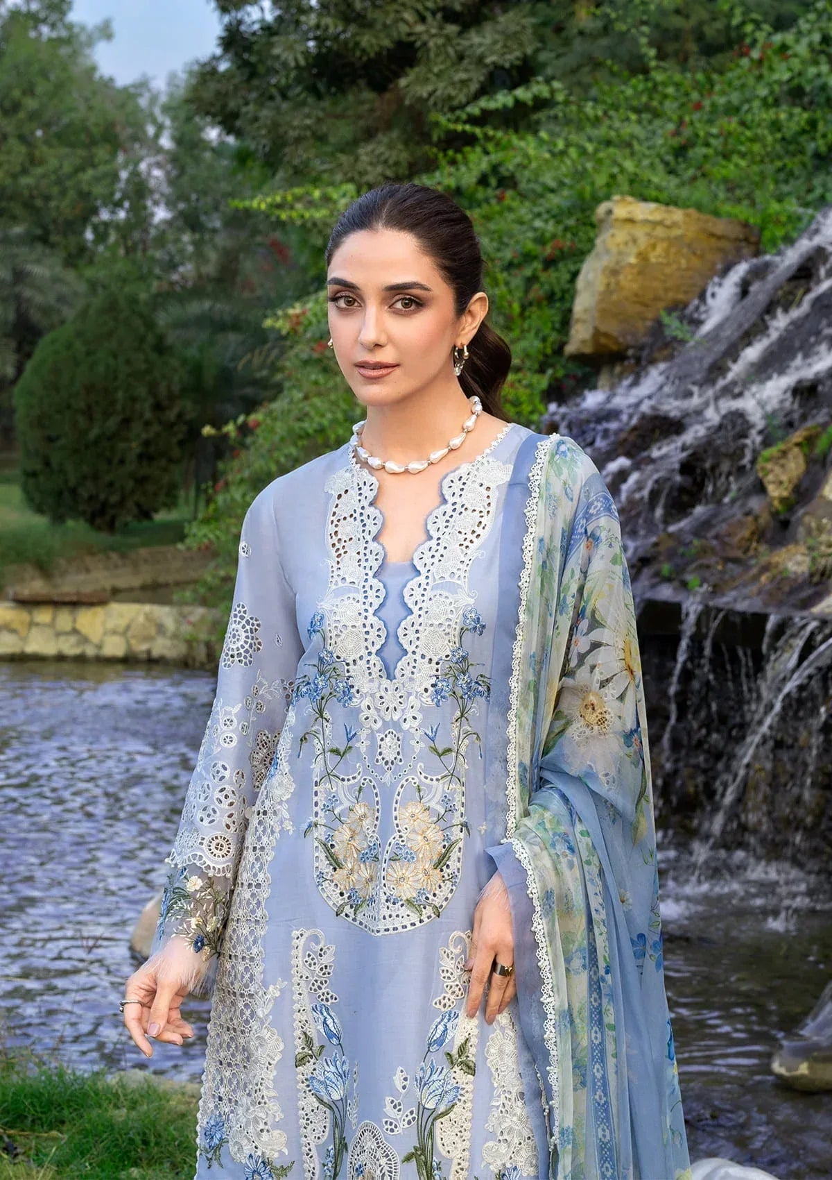 ELY-12 SKY BLISS - Aqsa Fabrics