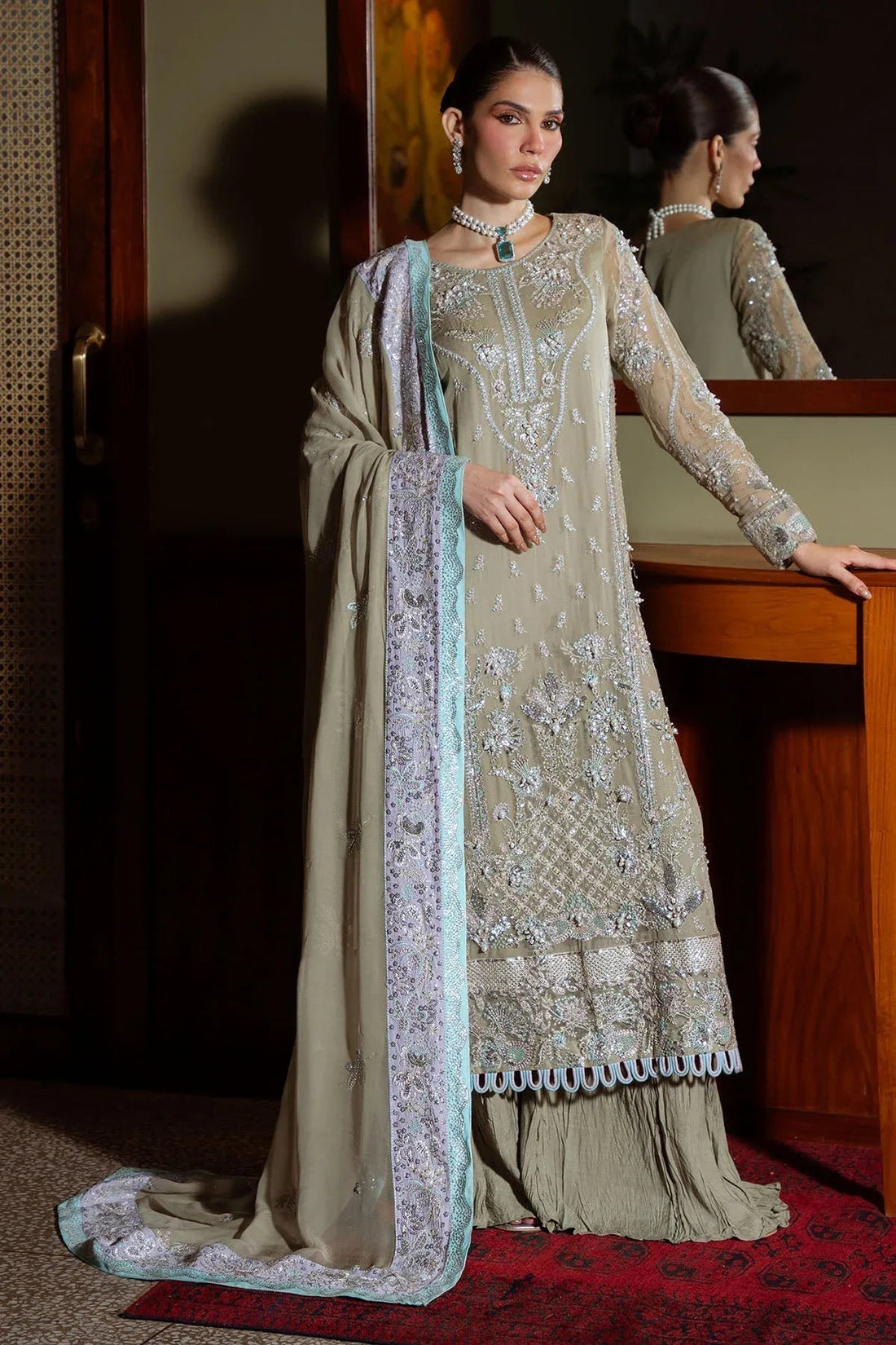 Nureh | Elaya Formals |NEL-88 - Aqsa Fabrics