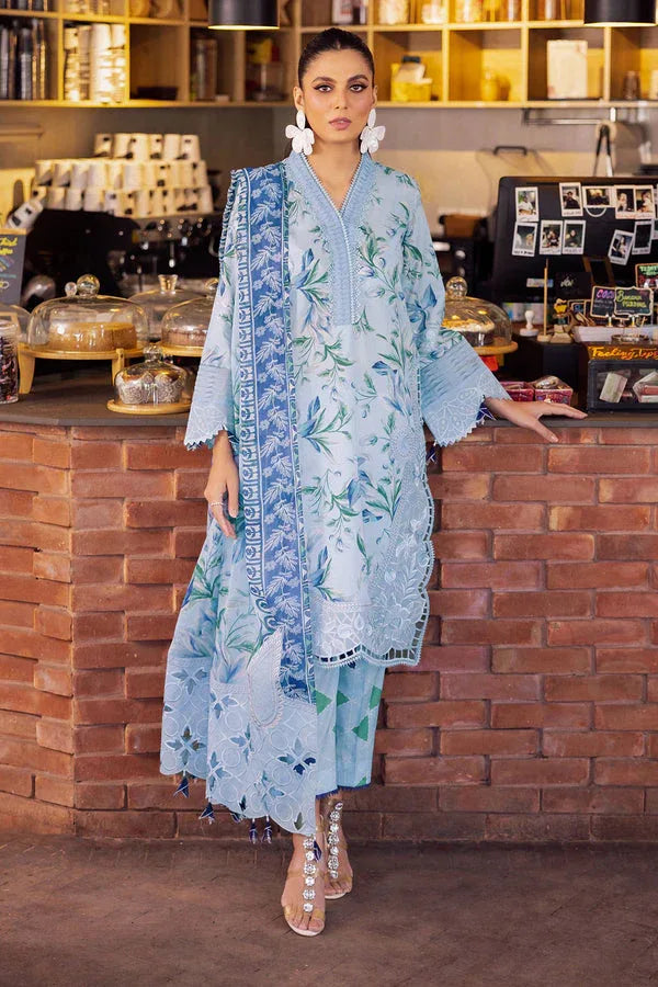 Nureh | Glam Girl Lawn | GL-09 - Aqsa Fabrics