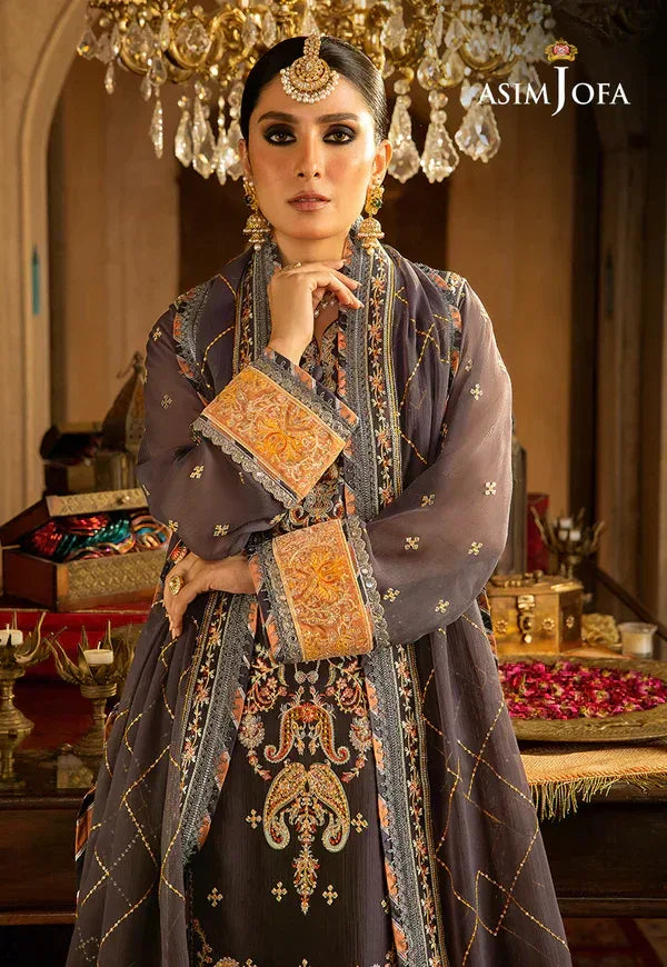 Asim Jofa | Velvet Festive 23 | AJVF-04 - Aqsa Fabrics