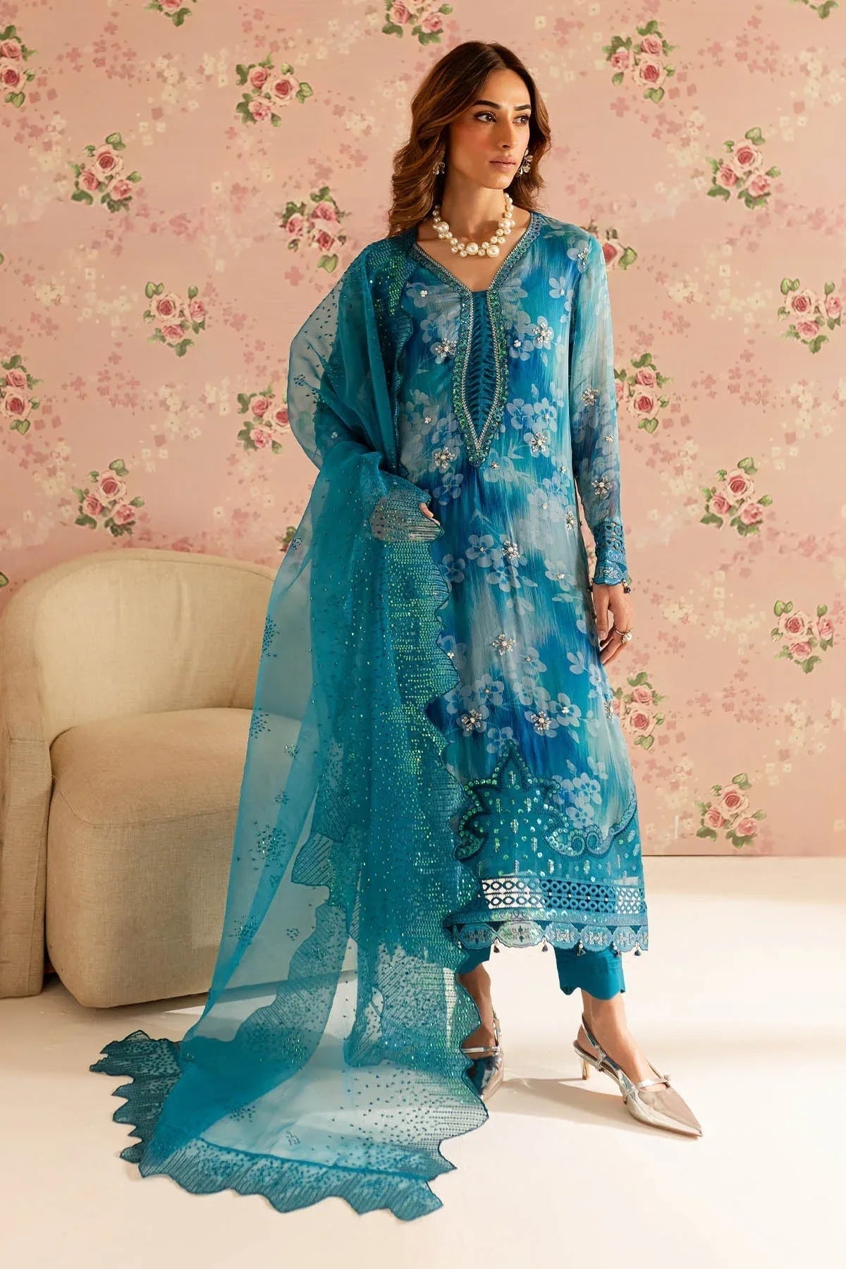 Nureh | Ballerina Formals | NU2-158 - Aqsa Fabrics