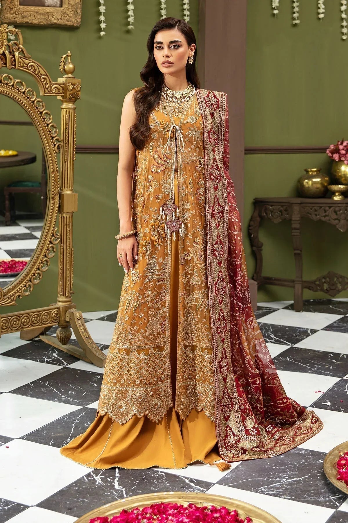 Nureh | Jhoomro Wedding Formals | NL-52 - ZAWIYA - Aqsa Fabrics