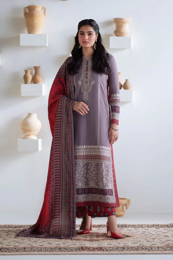 Maryum N Maria | Noore Winters 25 | Khaddar ZALAAN - FSU5672 - Aqsa Fabrics