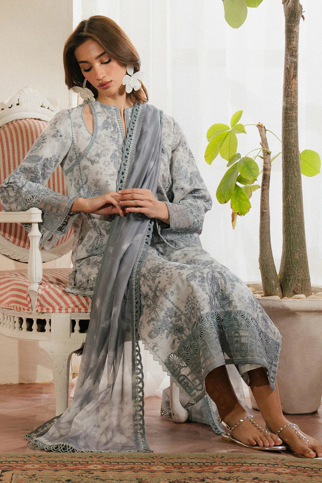 Ayzel | Armelia Printed Lawn 25 | Selviana - Aqsa Fabrics