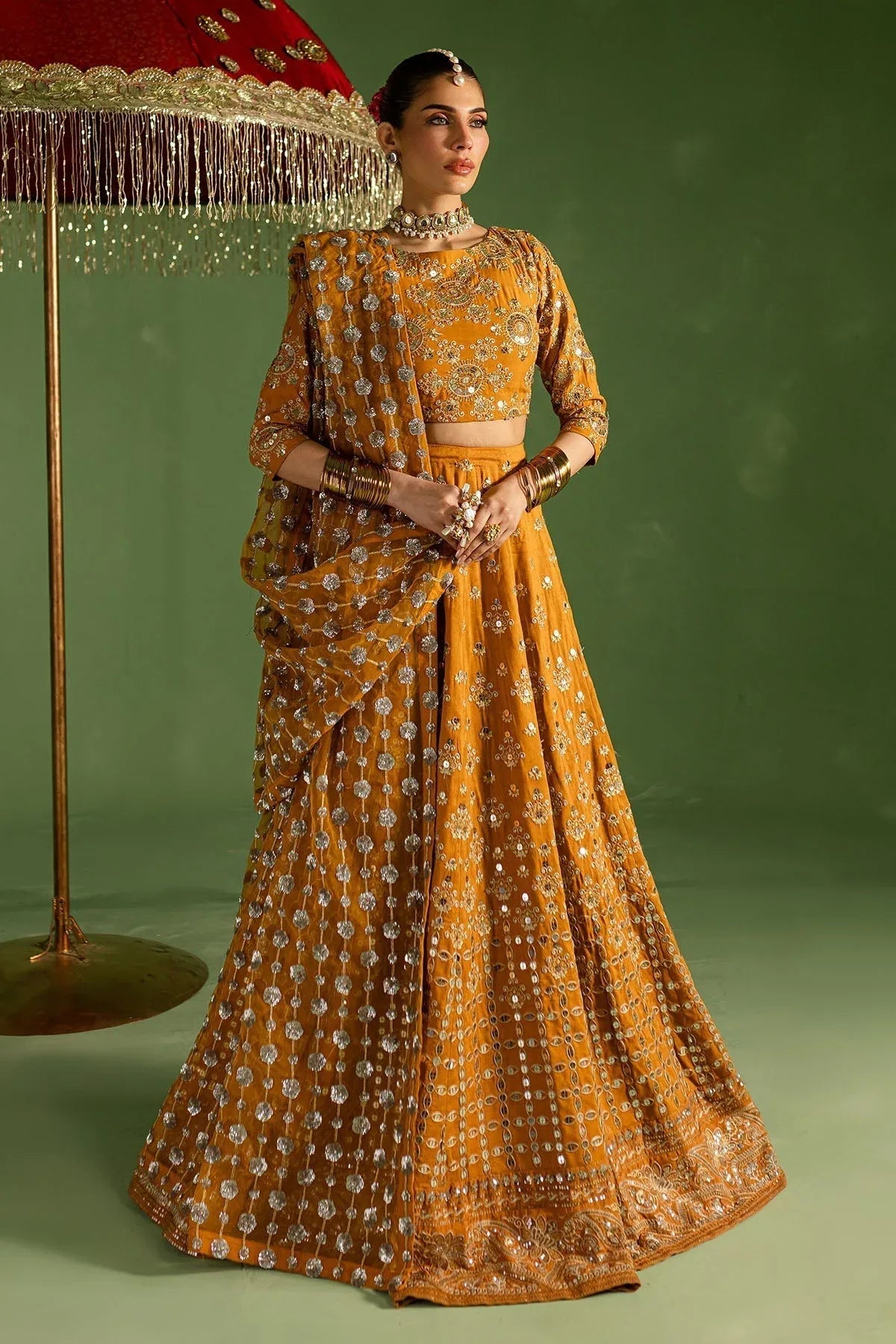 Nureh | Wedding Formals 24 |  FP-127 - Aqsa Fabrics