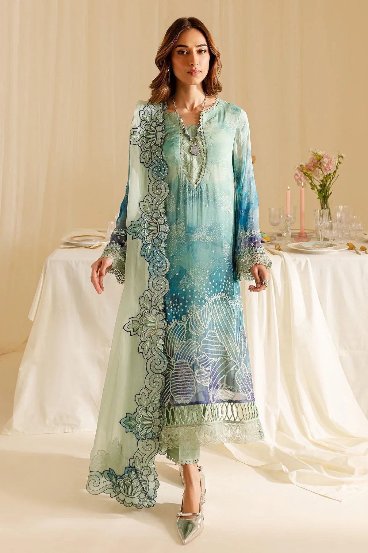 Nureh | Ballerina Formals | NU2-161 - Aqsa Fabrics