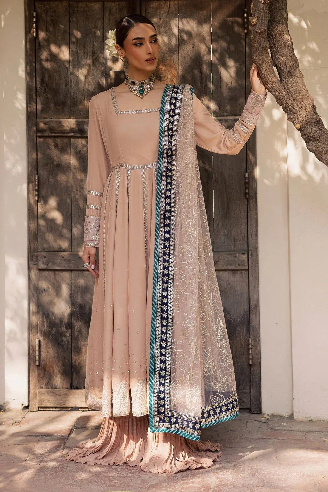 Nureh | Maya Velvet | NW-117 - Aqsa Fabrics