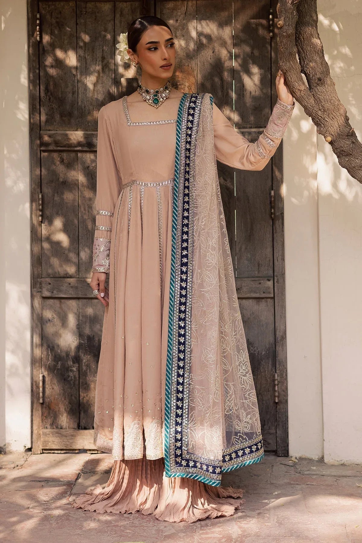 Nureh | Maya Velvet | NW-117 - Aqsa Fabrics