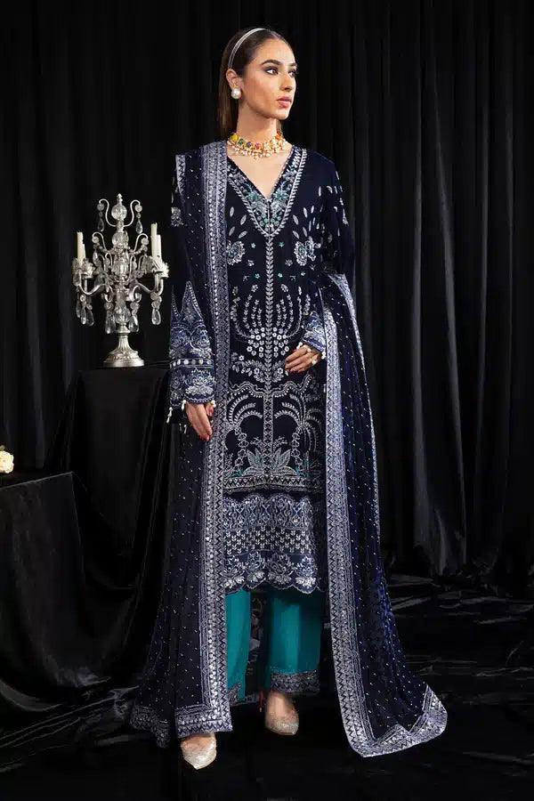 Nureh | Maya Velvet 23 | Safeena - Aqsa Fabrics