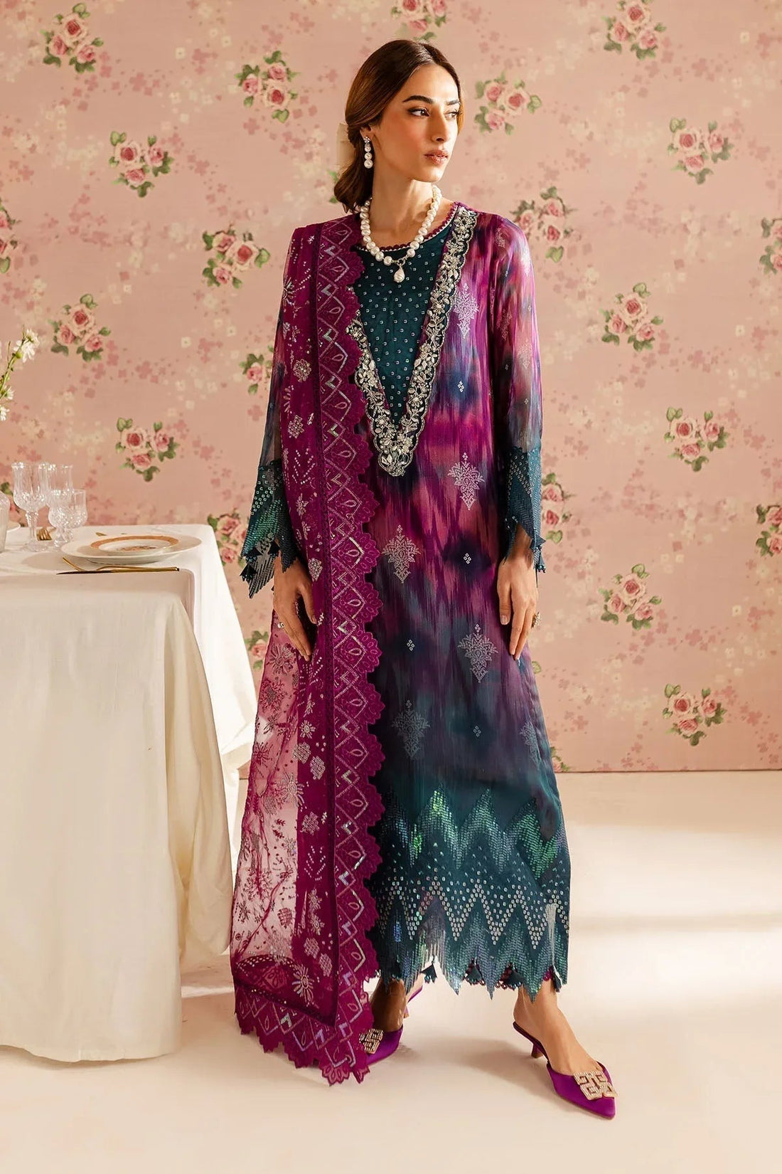 Nureh | Ballerina Formals | NU2-159 - Aqsa Fabrics