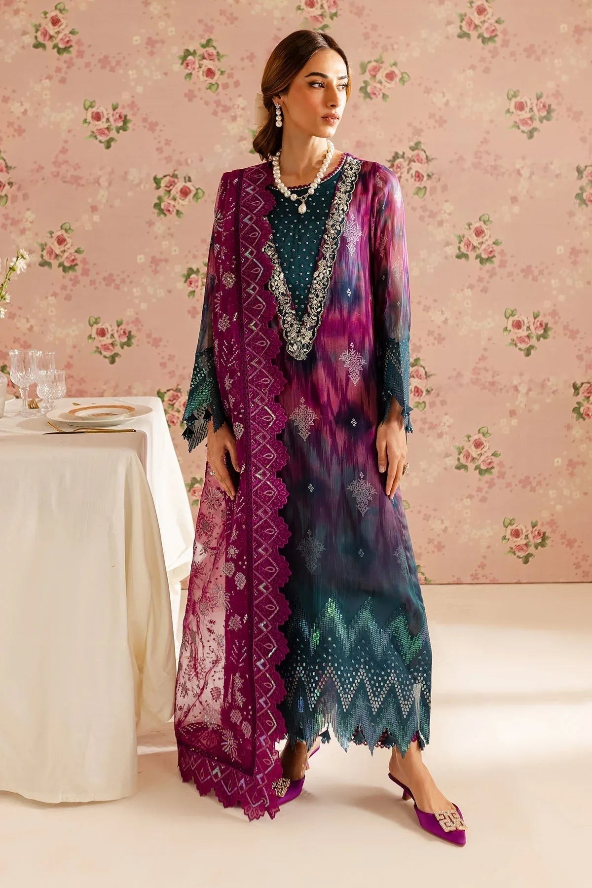 Nureh | Ballerina Formals | NU2-159 - Aqsa Fabrics