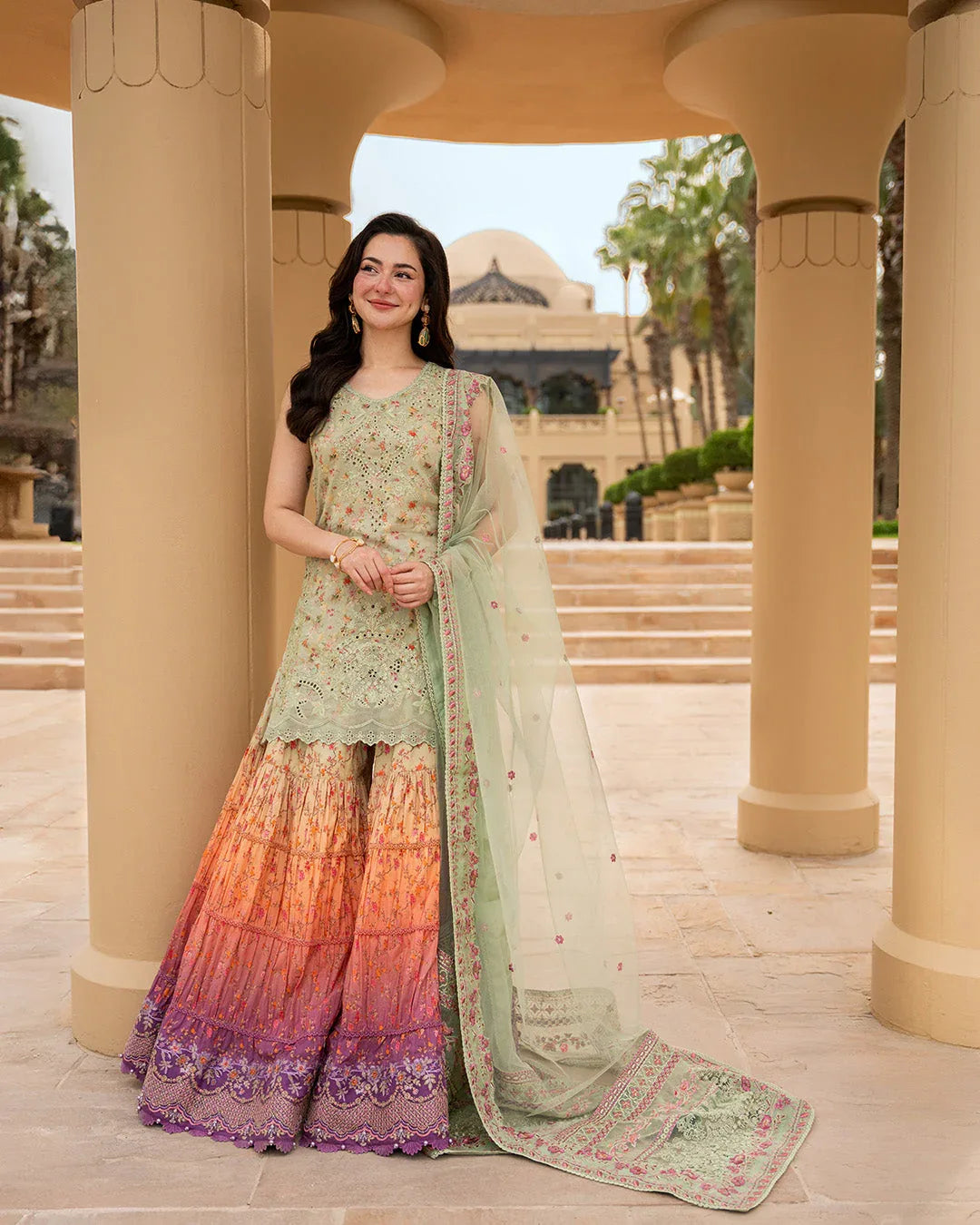 Faiza Saqlain | Aya Luxury Lawn | Eldira