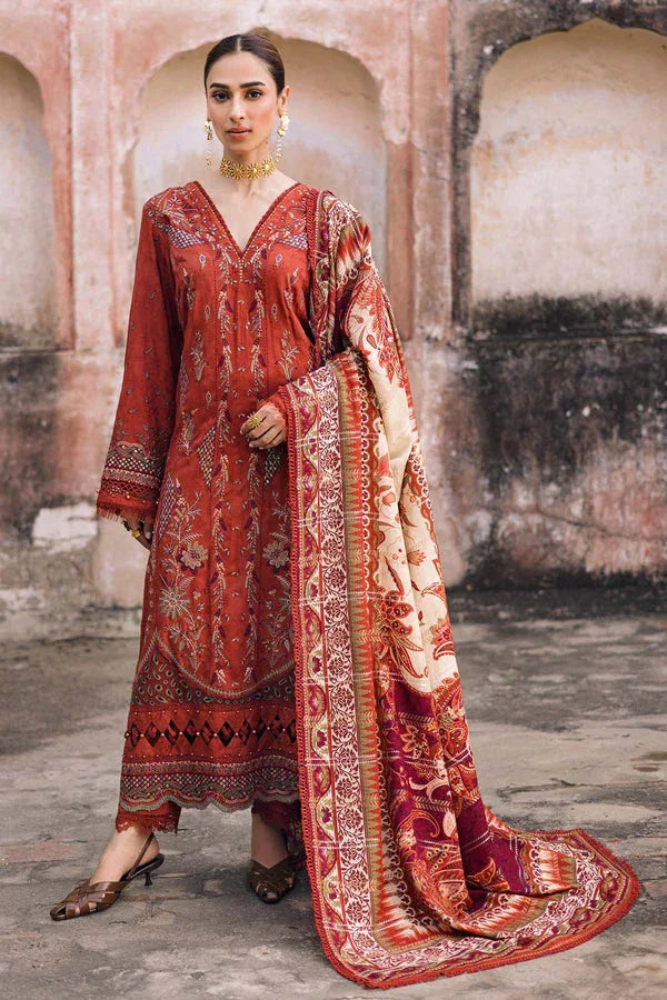 Nureh | Maya Linen 25 | NW-105 - Aqsa Fabrics