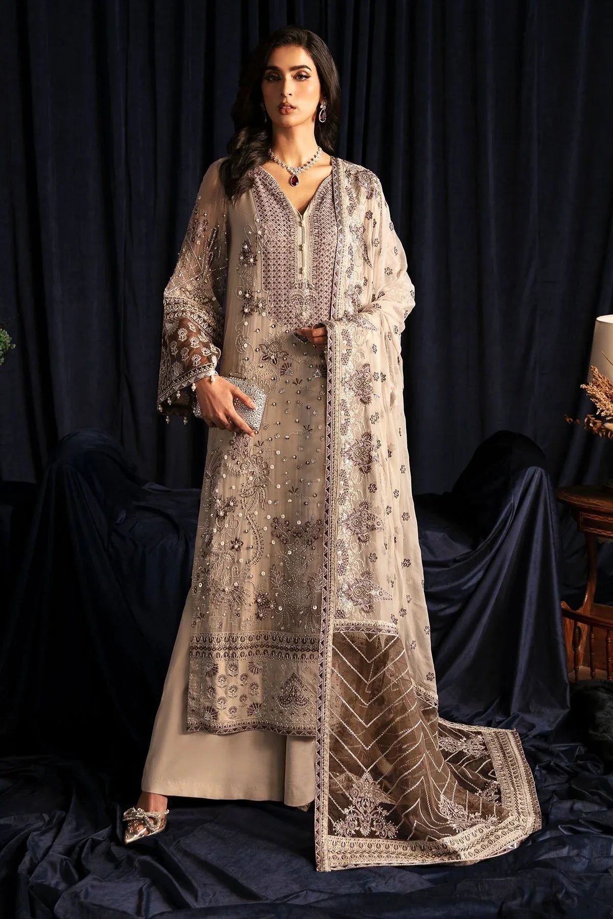 Nureh | Elanora Formal 24 | NEL-46 - Aqsa Fabrics