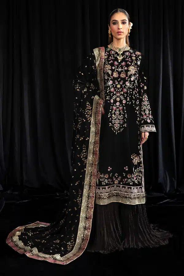 Nureh | Maya Velvet 23 | Kiyara - Aqsa Fabrics