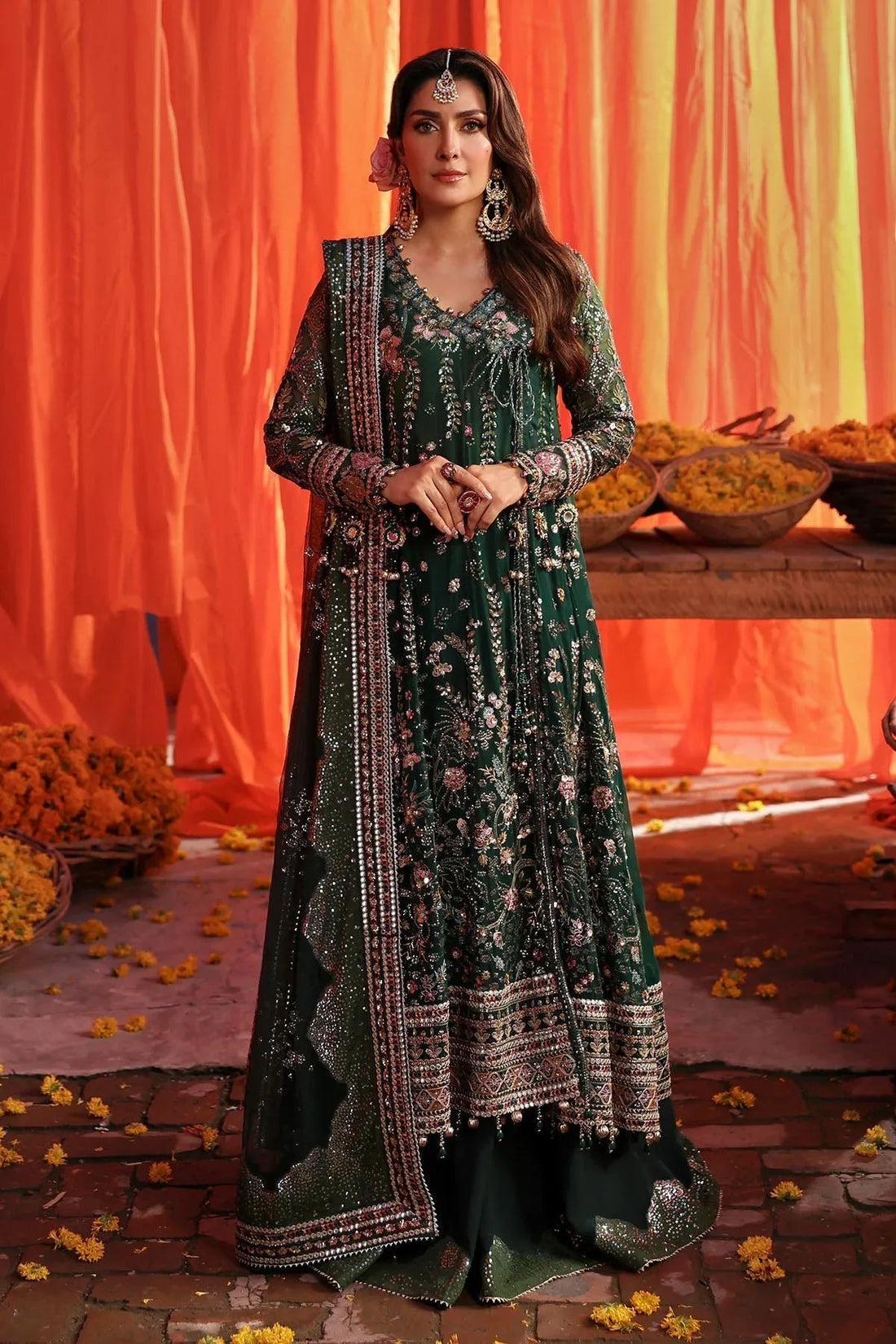 Nureh | Jhoomro 25' | NL-83 Zoha - Aqsa Fabrics