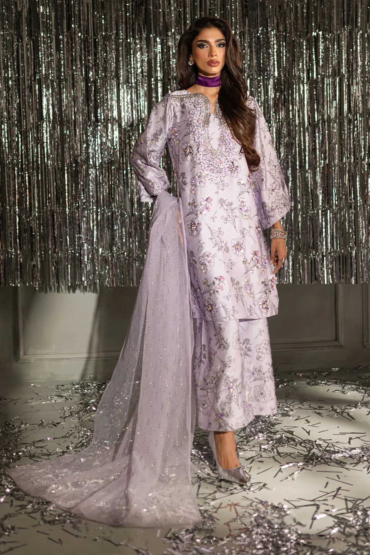Nureh | Tiny Twinkles | Fairy Dust TW-12 - Aqsa Fabrics