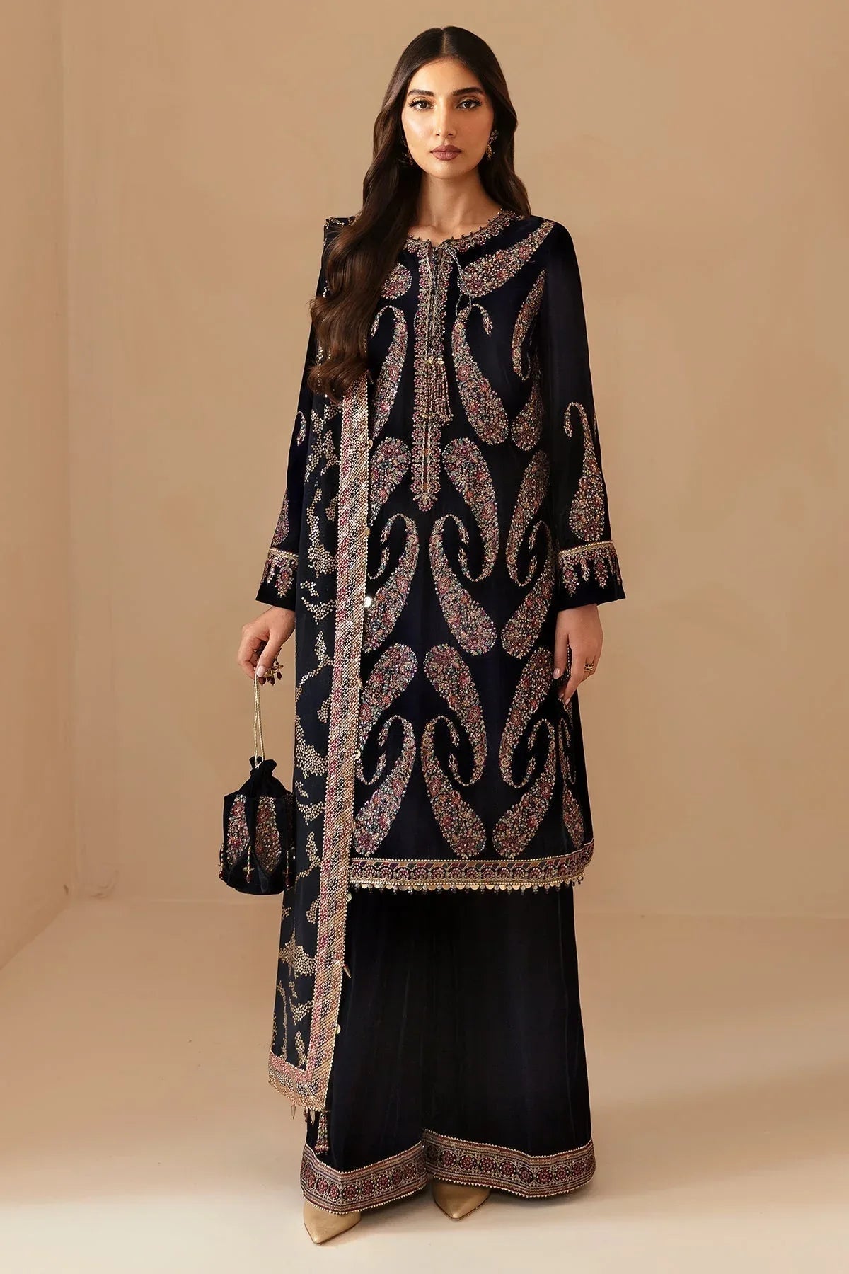 Jazmin | Velvet Edit 24 | Velvet Formal VF-2024 - Aqsa Fabrics
