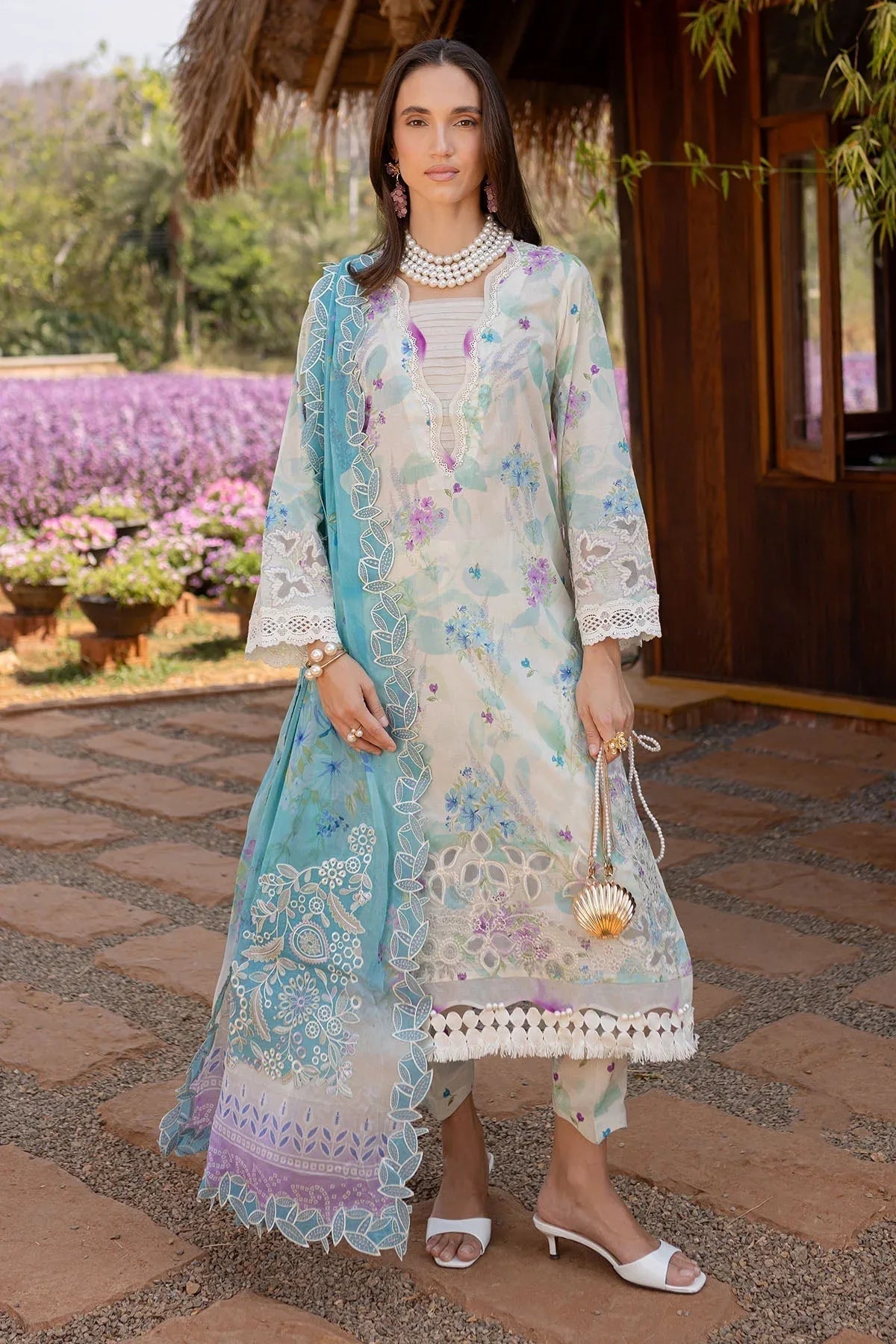 Nureh | Bloom 25 | BL-05 - Aqsa Fabrics