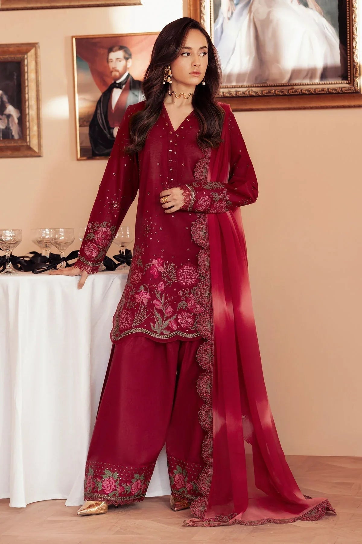 Nureh | Feya Eid Collection | FE-07 - Aqsa Fabrics