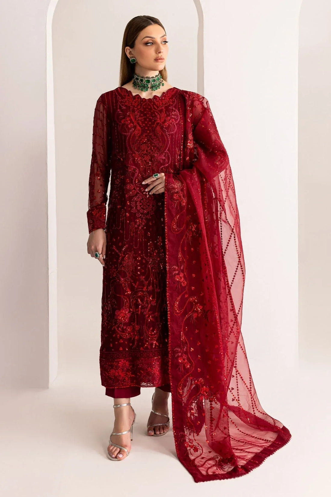 Nureh | Fancy Formals | NP-516 - Aqsa Fabrics