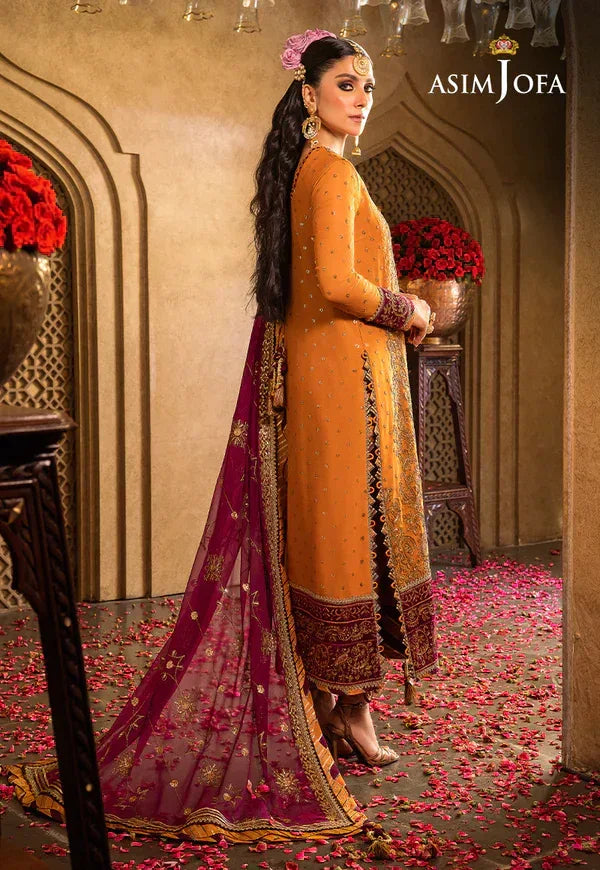 Asim Jofa | Velvet Festive 23 | AJVF-07 - Aqsa Fabrics