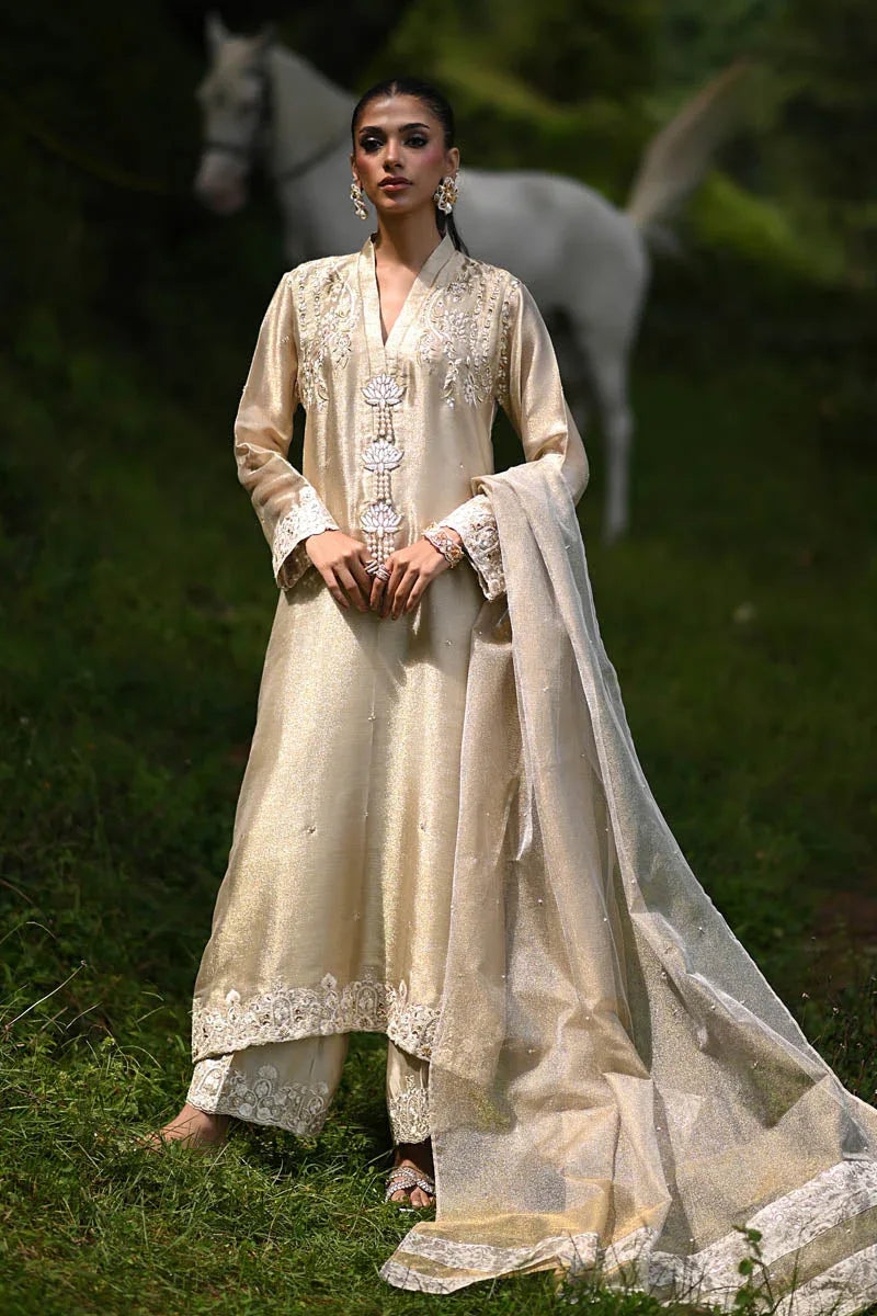 Hue Pret | Farasha Luxury Winter | Esmeray - Aqsa Fabrics