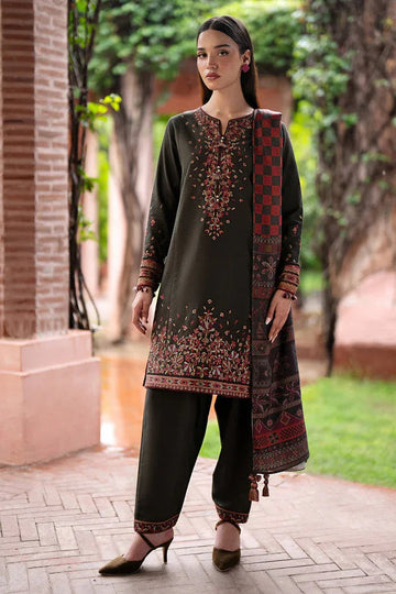 Jazmin | Winter Edition 24 | KHADDAR UW-0058 - Aqsa Fabrics