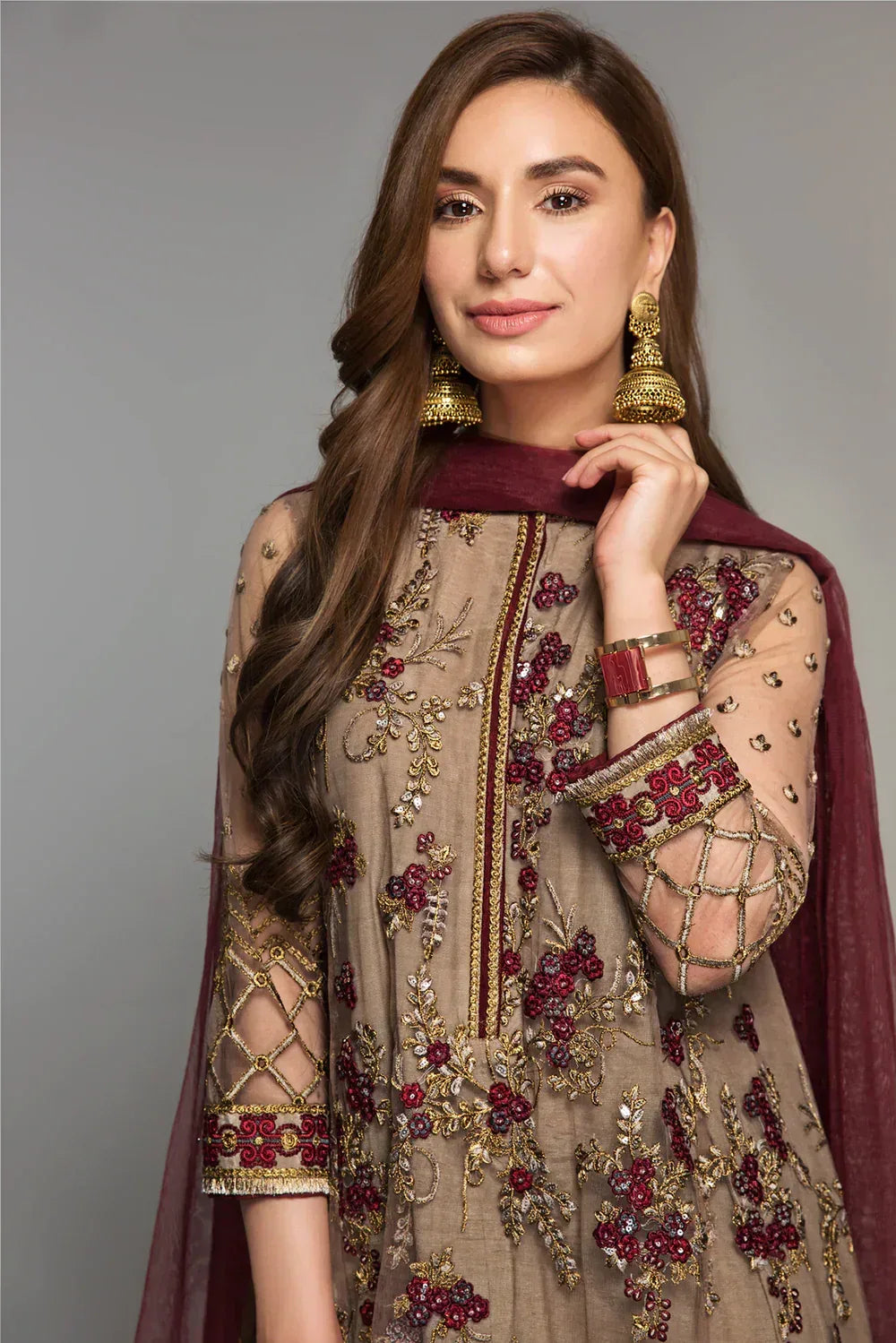 Baroque | Formals Collection | UF-14 - Aqsa Fabrics