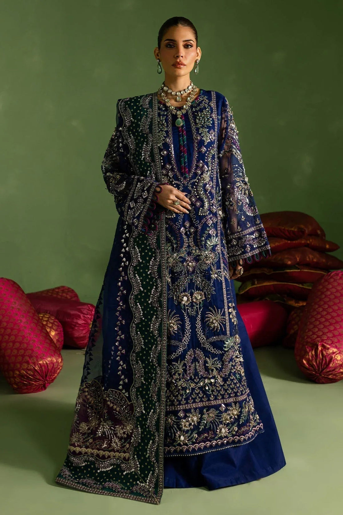 Nureh | Wedding Formals 24 | FP-140 - Aqsa Fabrics